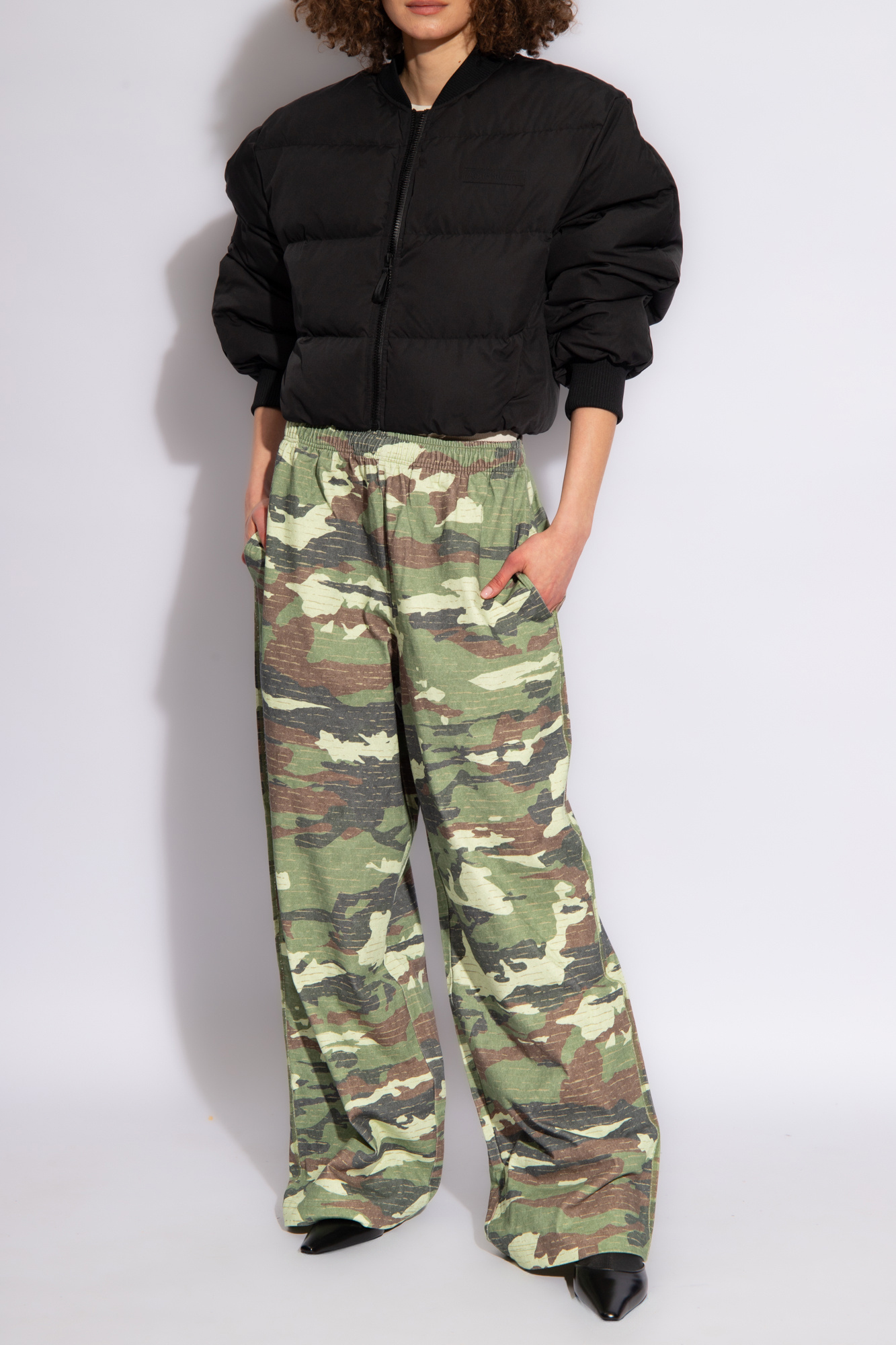 Green Sweatpants with camo motif Acne Studios - Junya Green Sweatpants with camo motif Acne Studios - Junya